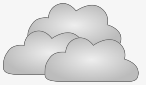 Transparent Grey Clouds Clipart - Grey Cloud Clipart Png, Png Download, Free Download