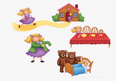 Goldilocks And The Three Bears, HD Png Download, Free Download