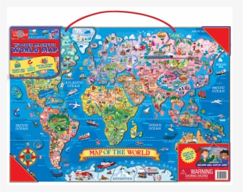 World Map Puzzle Kids, HD Png Download, Free Download