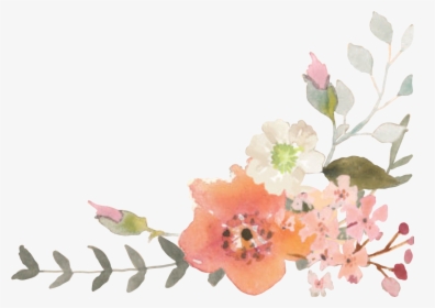 Autumn Watercolor Flowers , Png Download - Watercolor Fall Autumn Png, Transparent Png, Free Download