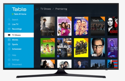 Samsung Led Tv Png - Tablo App For Samsung Smart Tv, Transparent Png, Free Download