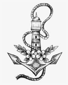 Lighthouse Tattoo For Women, HD Png Download, Free Download
