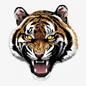 Growling Tiger Png - Tiger Hd, Transparent Png, Free Download