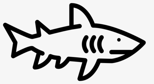 Shark Facing Right - Shark Clipart Facing Right, HD Png Download, Free Download