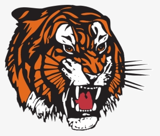 Roaring Tiger Png - Medicine Hat Tigers Logo, Transparent Png, Free Download