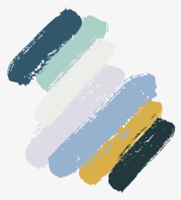 Seven Paint Swipes, Representing The Colors Of The - Color, HD Png Download, Free Download