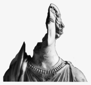 #sculpture #sculptures #statue #stone #png #dailyinspiration - Broken Face Greek Sculptures, Transparent Png, Free Download