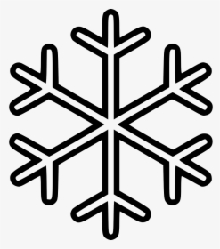 Snowflake - Black Snowflake Transparent Background, HD Png Download, Free Download