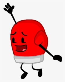 Transparent Boxing Glove Clipart - Bfdi Boxing Glove, HD Png Download, Free Download
