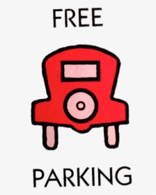 Monopoly Free Parking - Free Parking Symbol Monopoly, HD Png Download, Free Download