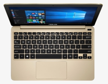 Asus Vivobook E200 Laptop From Above - Asus Vivobook E200ha Gold, HD Png Download, Free Download