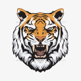 Tiger Head Vector, HD Png Download, Free Download