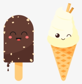 Clip Art Pop Brownie Italian Combination - Ice Cream Popsicles Cartoon, HD Png Download, Free Download