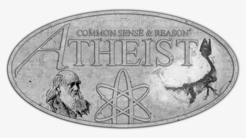 Atheist Badge Stone - Atheism, HD Png Download, Free Download