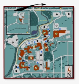 Main Campus Parking Map - Atlas, HD Png Download, Free Download