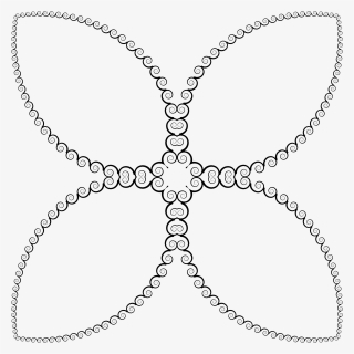 Abstract Spiral Design 4 Clip Arts - Cross, HD Png Download, Free Download