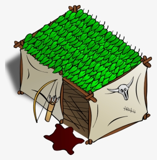 Building Clipart - Cartoon Tent, HD Png Download, Free Download