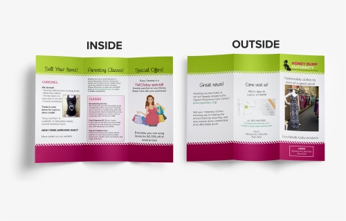 Tri Fold Pregnancy Brochure, HD Png Download, Free Download