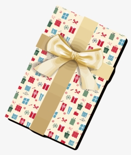 Transparent New Year Gift Wrapping Present Beige For - Wrapping Paper, HD Png Download, Free Download