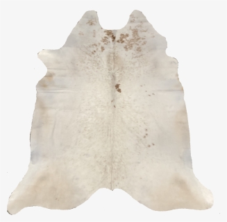 White With Brown Specks Brazilian Cowhide Rug - Composite Material, HD Png Download, Free Download