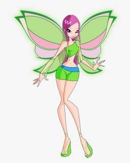 Roxy"s Earth Fairy Concept By Tsukimineghost - Fairy, HD Png Download, Free Download