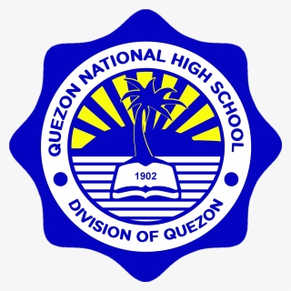 Quezon National High School Logo - Quezon National High School, HD Png Download, Free Download