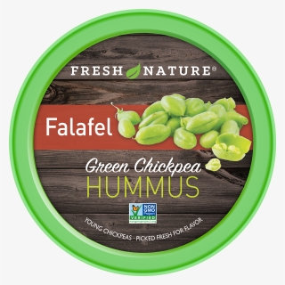 Falafel Hummus Product Photo - Fresh Nature Jalapeno Green Chickpea Hummus, HD Png Download, Free Download
