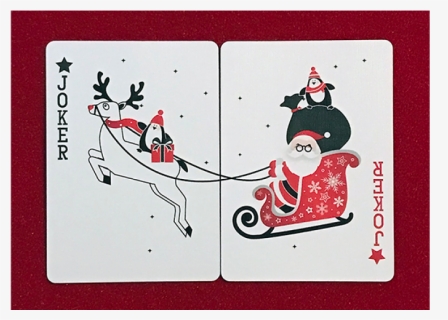 Christmas Playing Cards Uspcc, HD Png Download, Free Download