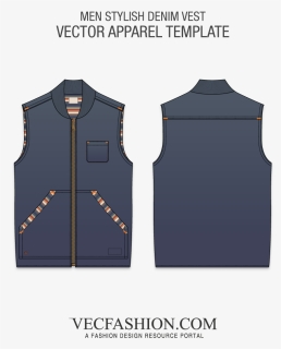 Vector Library Jacket Vector Denim - Jaket Vector Png, Transparent Png, Free Download