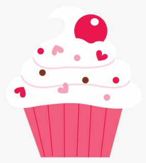 Muffins Clipart Rustic Cupcake - Desenhos Confeitaria, HD Png Download, Free Download
