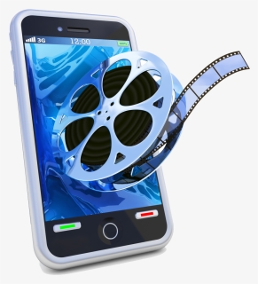 Cell Phone Film Image - Mobile Phone Film Making, HD Png Download, Free Download