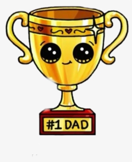 #fofo #troféu - #1 Dad Trophy Drawing, HD Png Download, Free Download