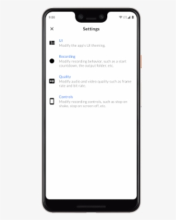 Mnml Screen Recorder-2 - Swiftui List Add Button, HD Png Download, Free Download