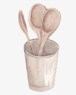 Spoon Illustration - Sketch, HD Png Download, Free Download