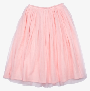 Tulle Skirt Png - Tulle Pink Png Skirt, Transparent Png, Free Download