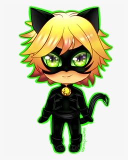 Desenhos De Chibi Miraculous , Png Download - Miraculous Cat Noir Chibi, Transparent Png, Free Download