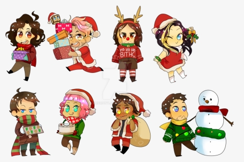 Transparent Christmas Stickers Png - Fan Art, Png Download, Free Download