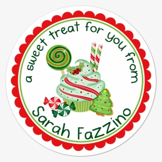 Holiday Sweets Personalized Sticker Christmas Stickers, HD Png Download, Free Download
