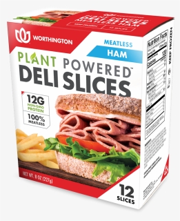 Wham Deli Slices - Worthington Plant Powered Deli Slices, HD Png Download, Free Download