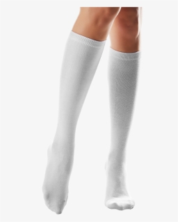 2 Pack Of Jettproof Seamless Knee High Socks - Knee High White Socks Transparent, HD Png Download, Free Download