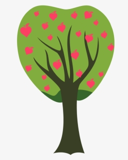Transparent Heart Tree Png - My Little Pony Apple Tree, Png Download, Free Download