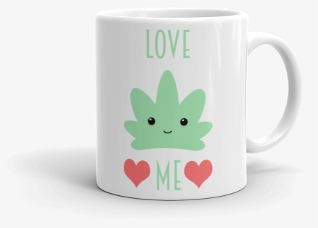 Transparent Cartoon Weed Leaf Png - Mug, Png Download, Free Download