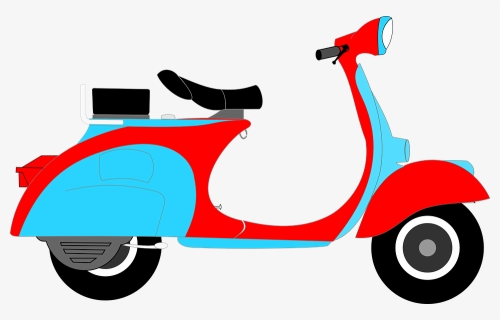 Thumb Image - Transparent Background Scooter Clipart Transparent, HD Png Download, Free Download