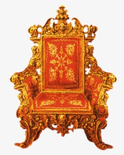 Throne Clipart Transparent Background - Golden Throne, HD Png Download, Free Download