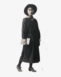 #schoolgirl #school #girl #retro #vintage #japan #japanese - セーラー服 大正, HD Png Download, Free Download