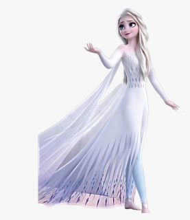 #freetoedit #frozen #elsa #anna #frozen2 #intotheunknown - Elsa Frozen 2 White Dress, HD Png Download, Free Download
