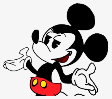 Thumb Image - Mickey Mouse Shrugging, HD Png Download, Free Download