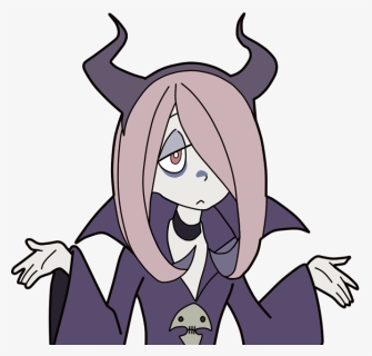 Witch Academia Sucy Shrug - Sucy Shrug, HD Png Download, Free Download
