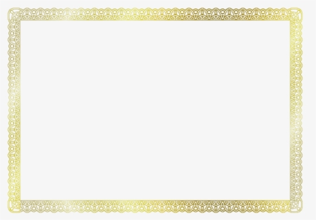 Certificate Border - Paper Product, HD Png Download, Free Download
