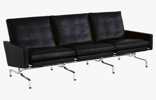 Pk31 3 Seater Black Elegance - 3 Seater Sofa, HD Png Download, Free Download